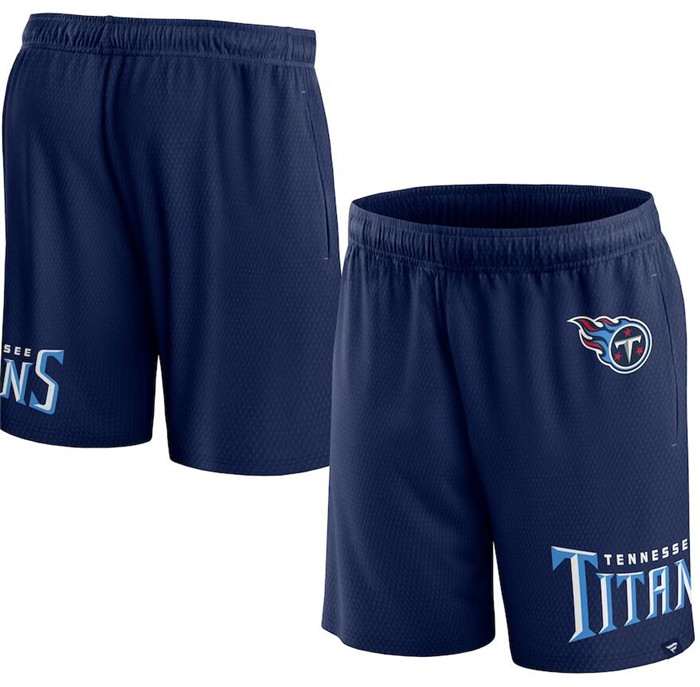 Men's Tennessee Titans Navy Shorts Men's Tennessee Titans Navy Shorts